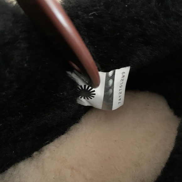 ugg Elisa black suede ankle boot us 10.5 nib - Picture 5 of 7